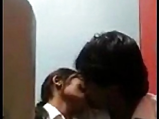 desi COLLEGE Students Kissing & Rubbing in..