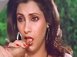 Sexy Indian Actress Dimple Kapadia Sucking Thumb..