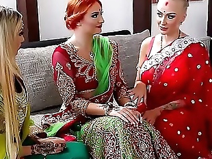 Pre-wedding Indian bride ceremony 9 min