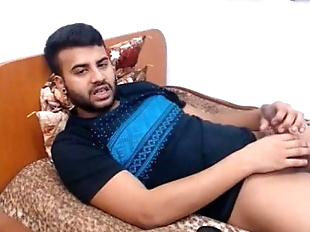 Cute delhi guy masturbating