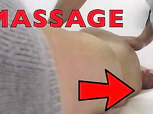 Massage Hidden Camera Records Fat Wife Groping..